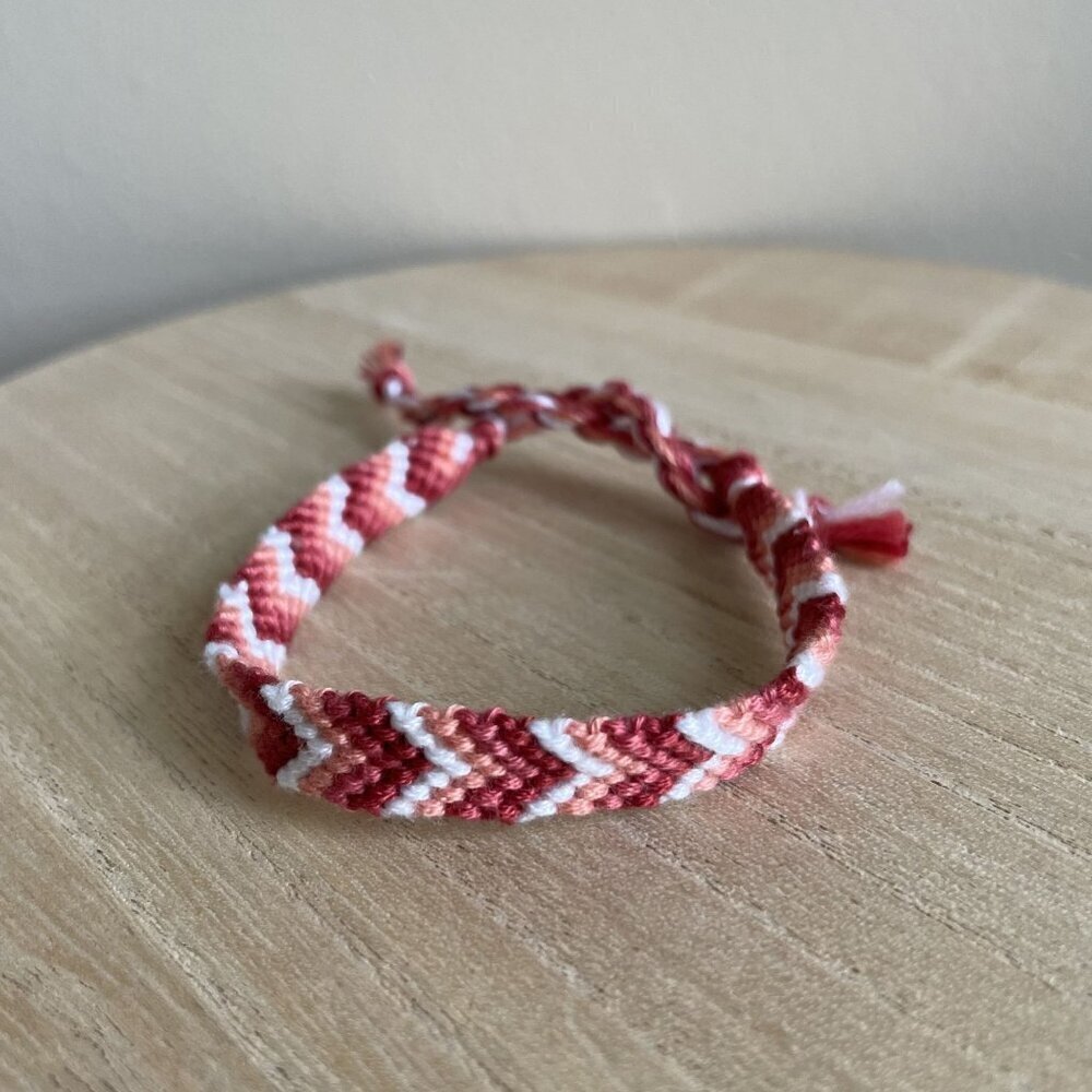 Apollonia Bracelet, anklet, trendy, comfortable, tie, embroidery thread, woven,
